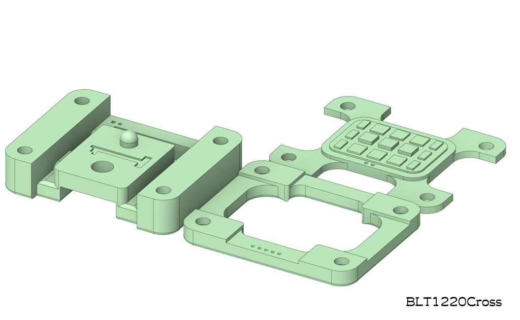 【小型版】VIVE トラッカー 等に ワンタッチ着脱可能なマウンターキット