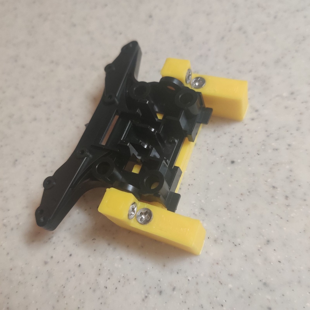 【頒布時期未定】【ミニ四駆】やわらかさん 【MSフレキ加工補助治具】