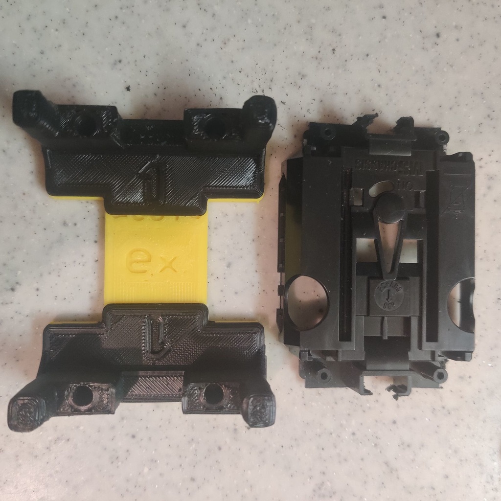 【頒布時期未定】【ミニ四駆】やわらかさん 【MSフレキ加工補助治具】