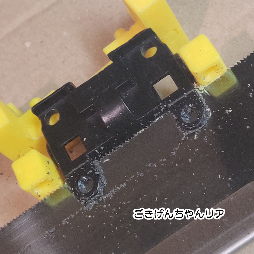 【ミニ四駆】やわらかさんとごきげんちゃん【MSフレキ加工補助治具他】