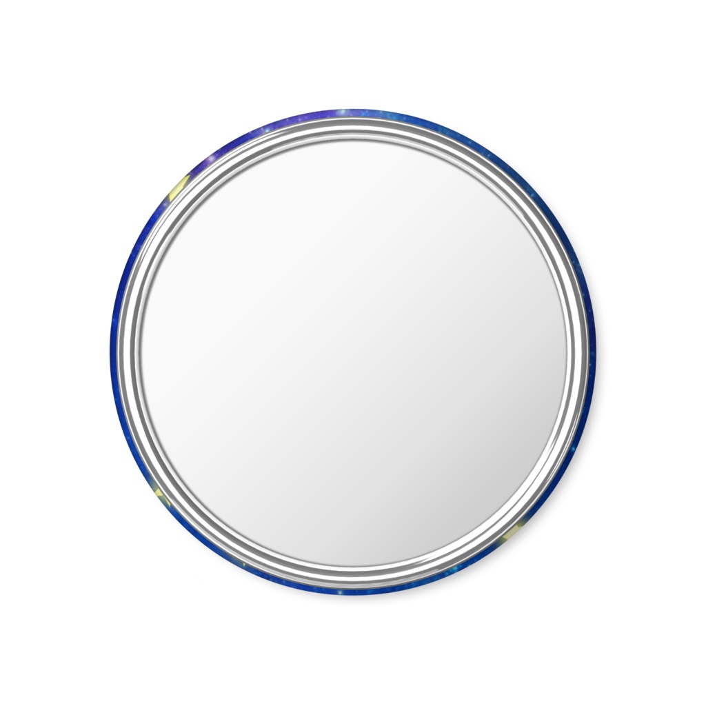 リス君お月様の上でお休み缶ミラー