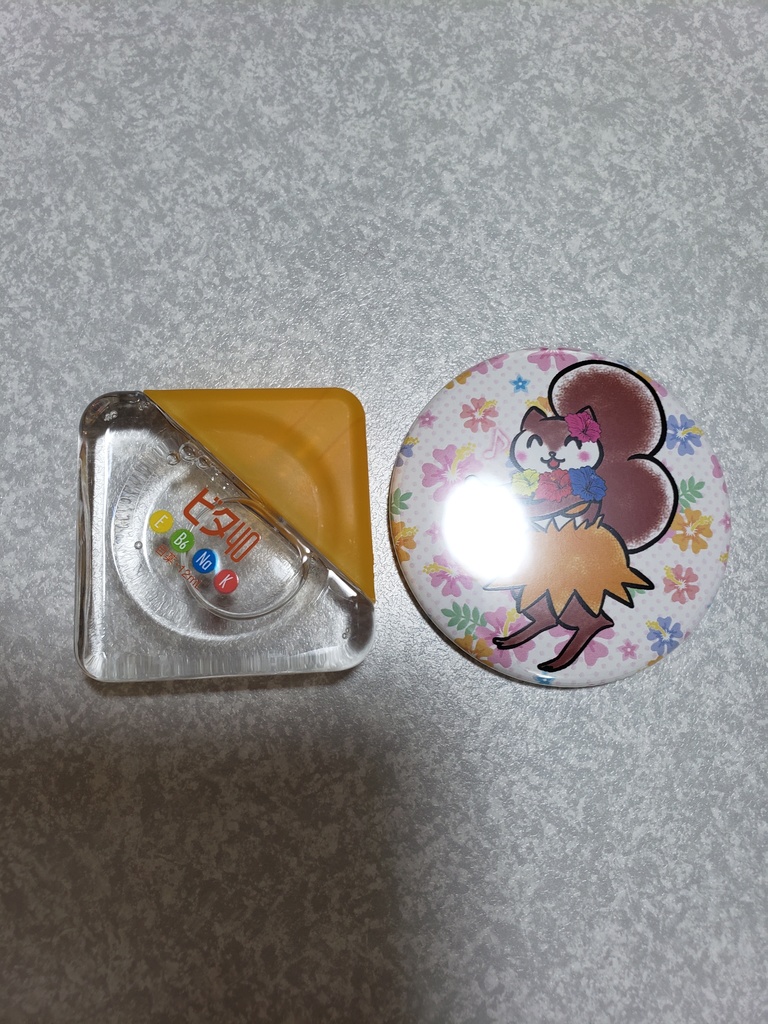 フラなリス君缶ミラー