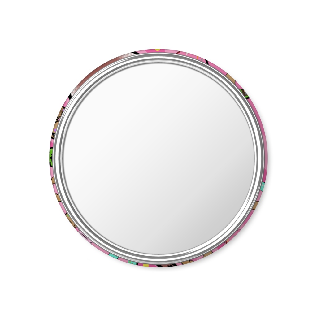 リス君ドーナツ缶ミラー