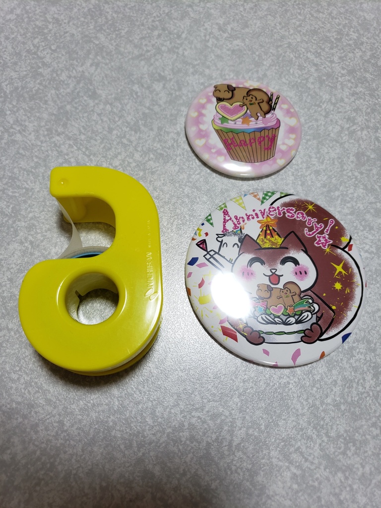 アニバーサリー缶ミラー大