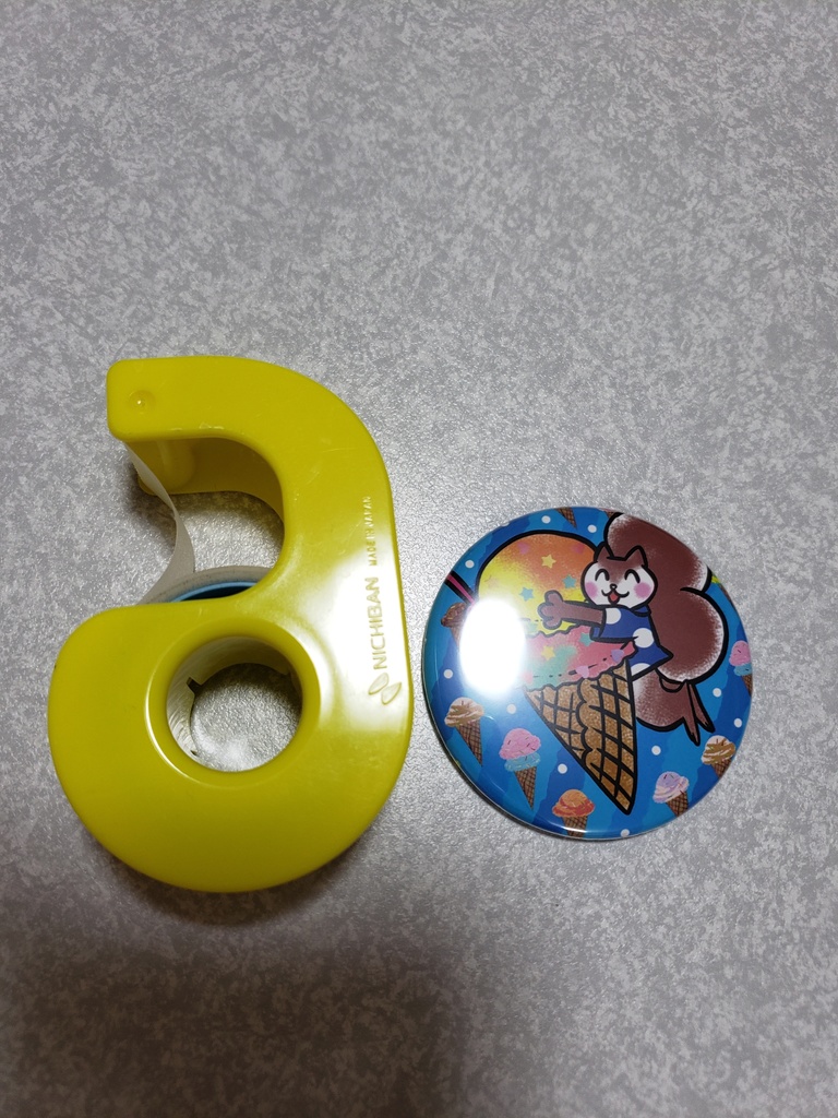 リス君アイス缶ミラー