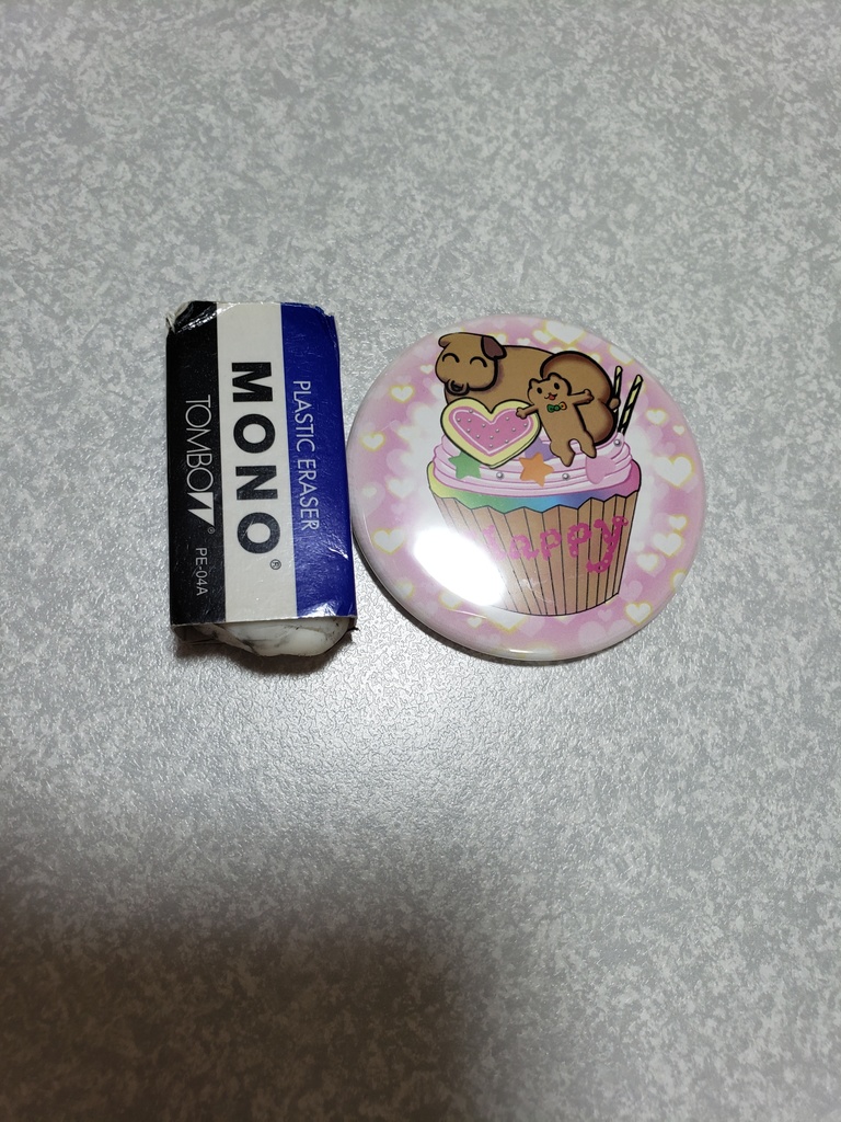 2匹は仲良し🎵缶ミラー