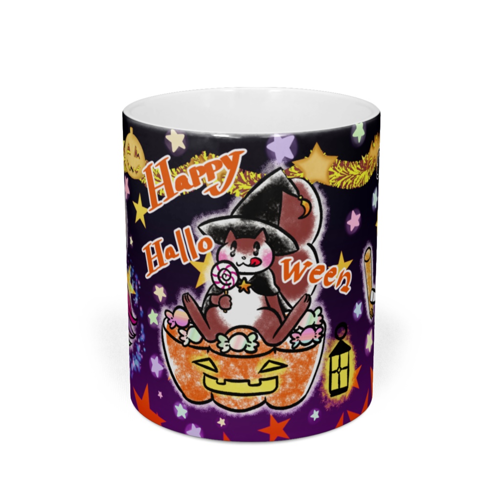 ハロウィンリス君マグカップ