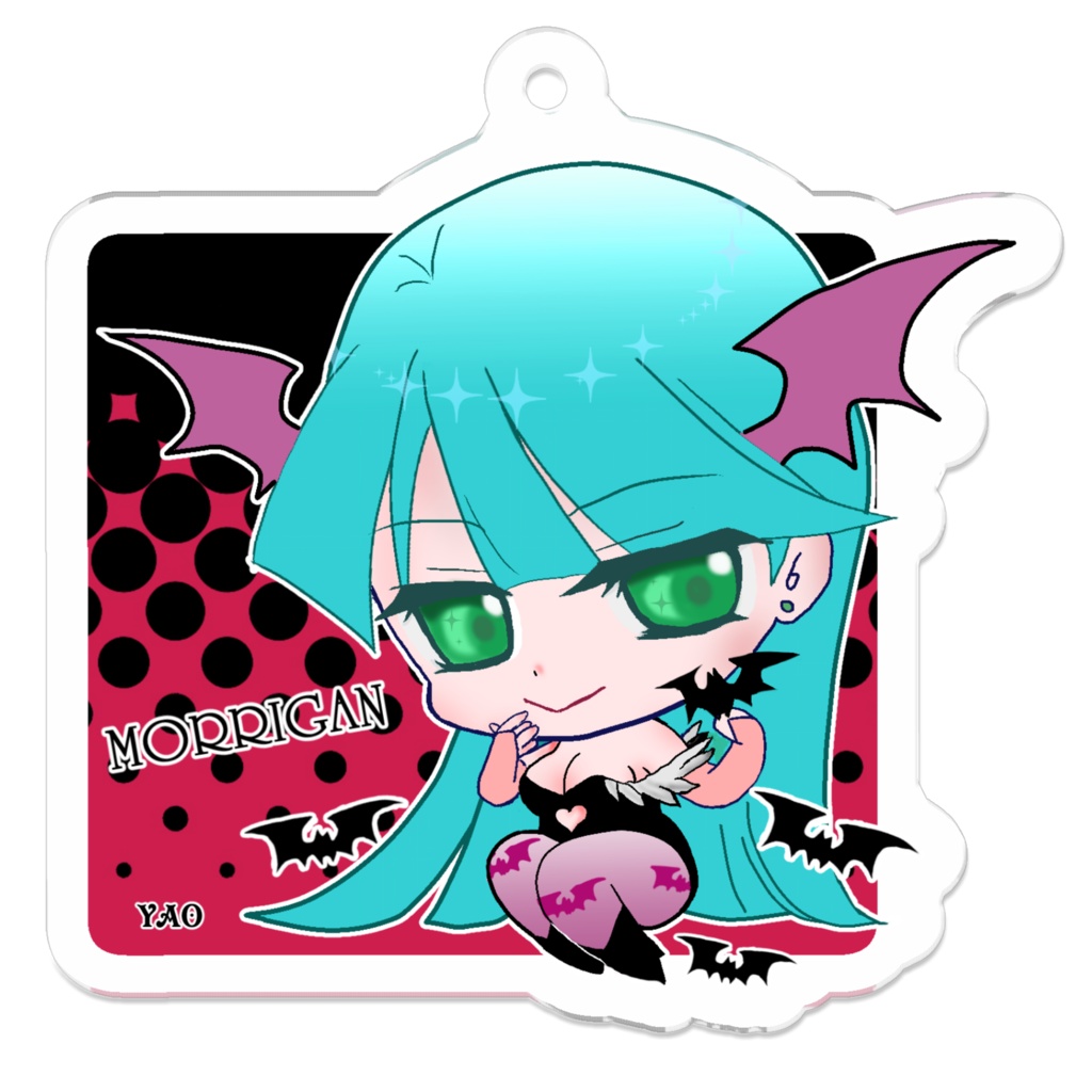 モリガンアクリルキーホルダー