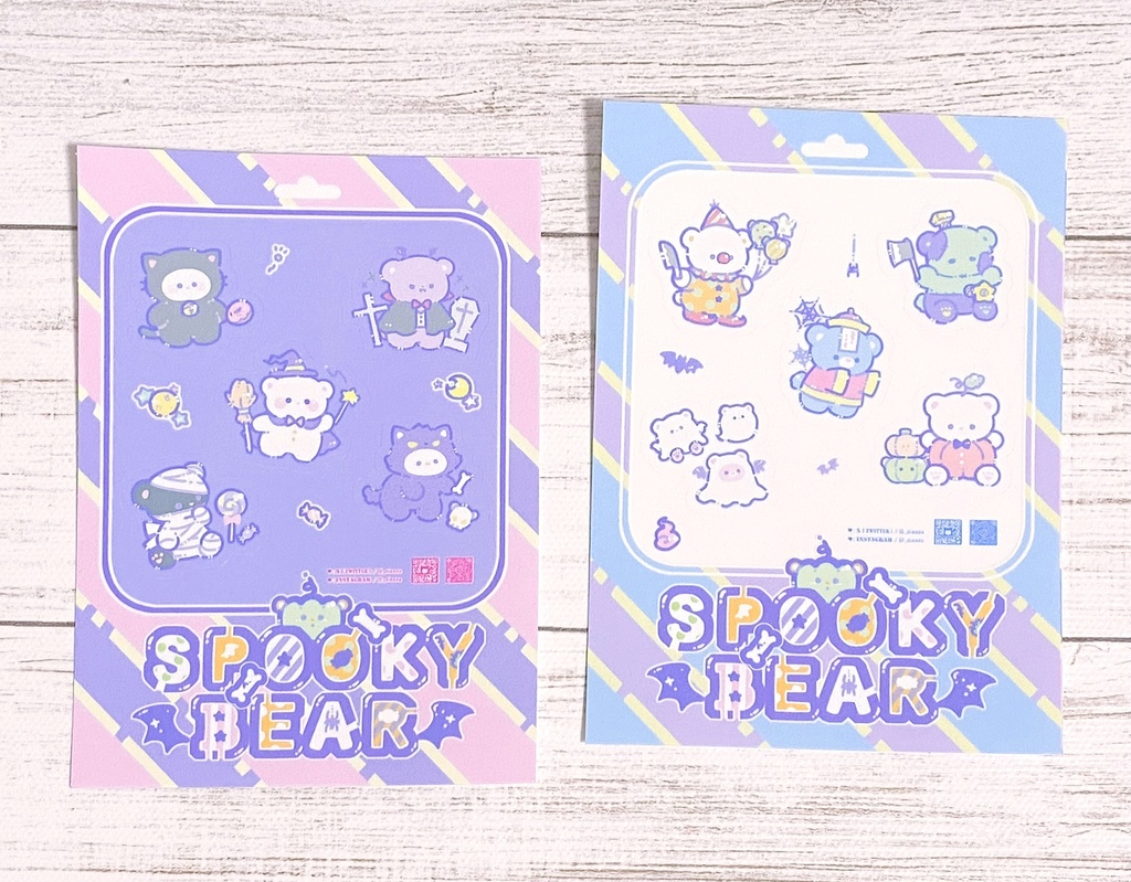 【クリアシール】すぷーきーべあ