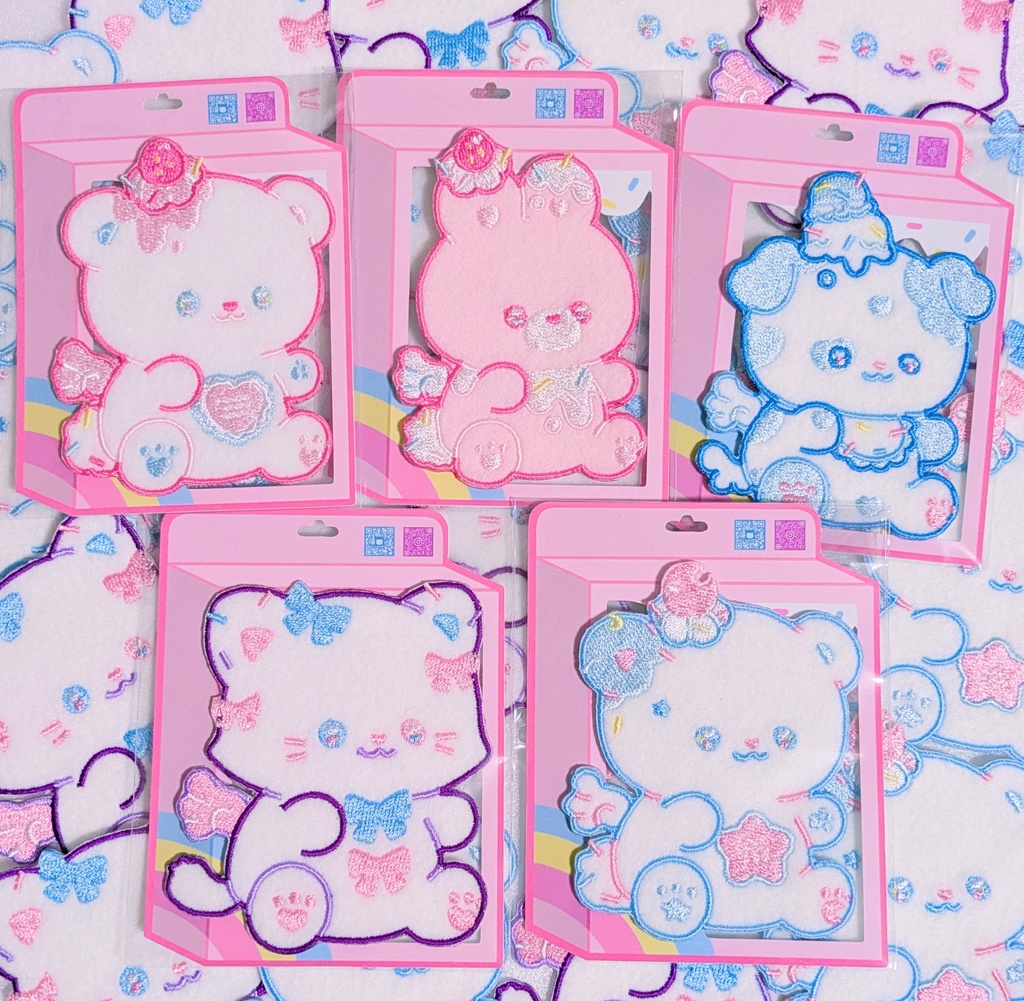 【刺繍】刺繍ステッカーワッペン