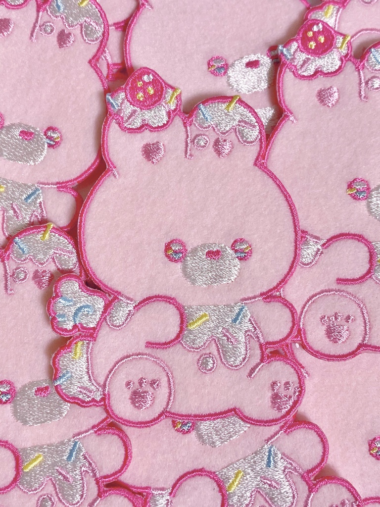 【刺繍】刺繍ステッカーワッペン