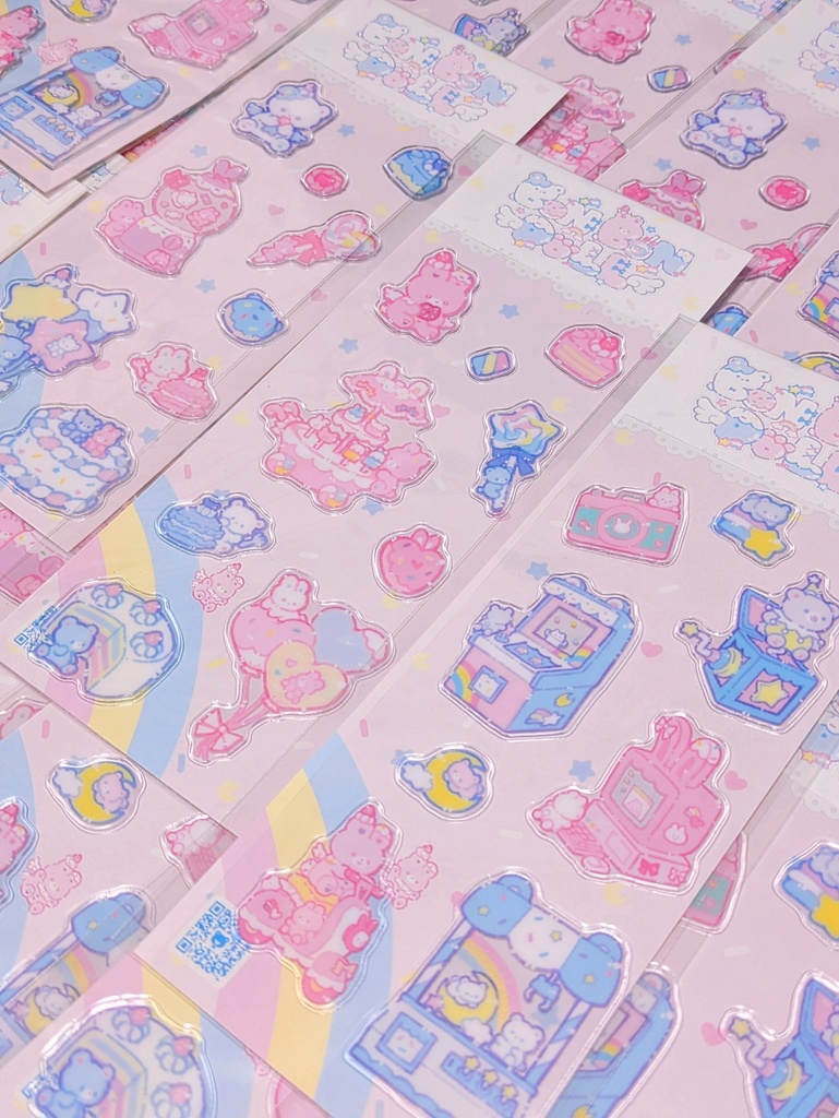 【シール】ぷっくりシール