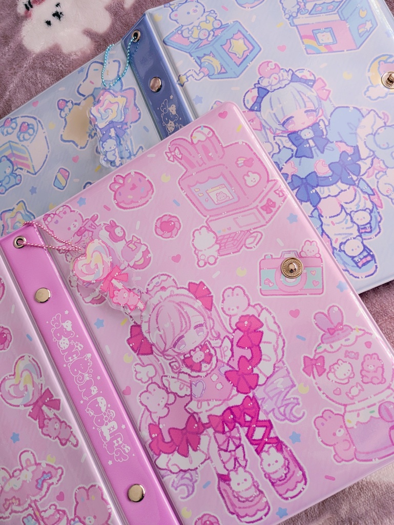 【システム手帳】6穴リング手帳(リフィル付き)