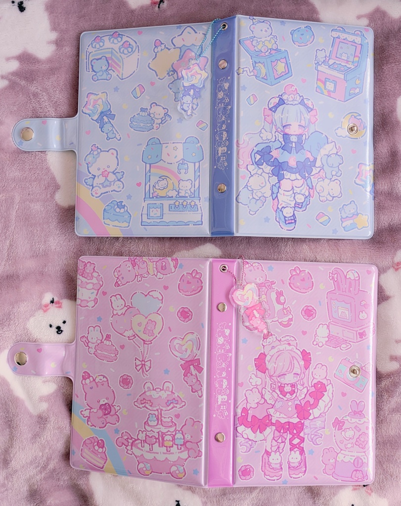 【システム手帳】6穴リング手帳(リフィル付き)