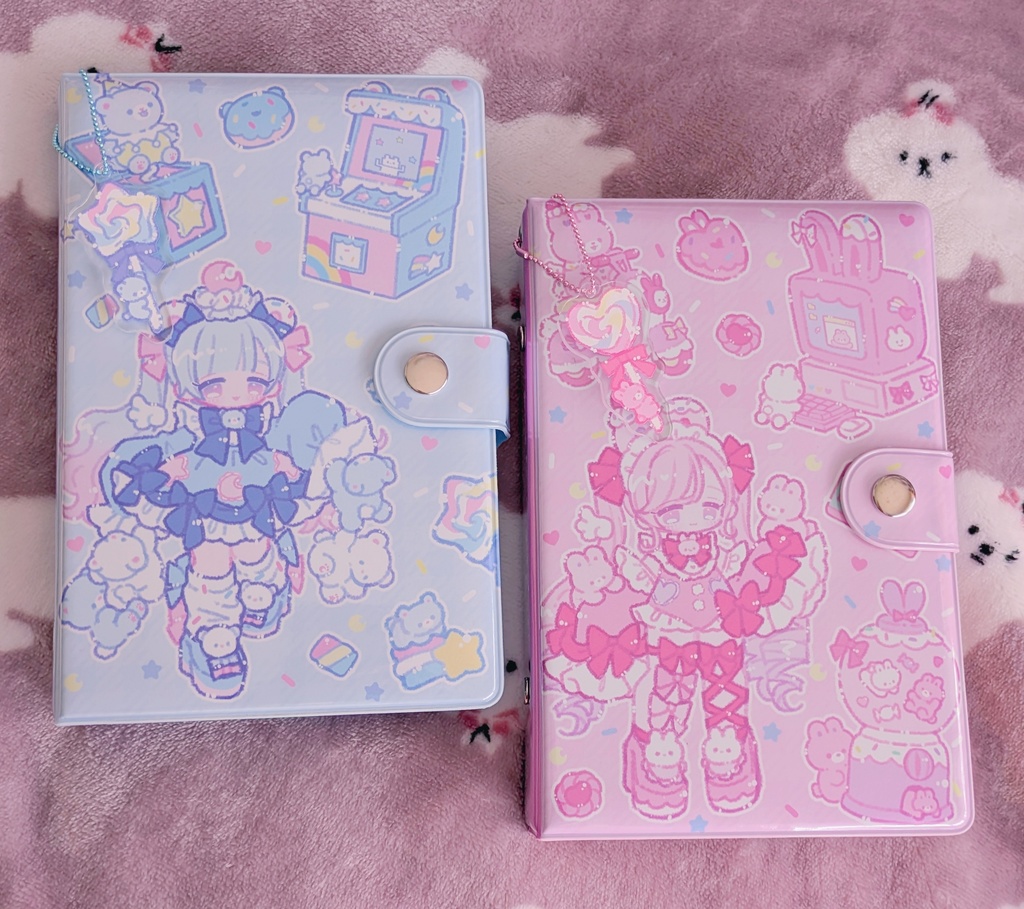 【システム手帳】6穴リング手帳(リフィル付き)