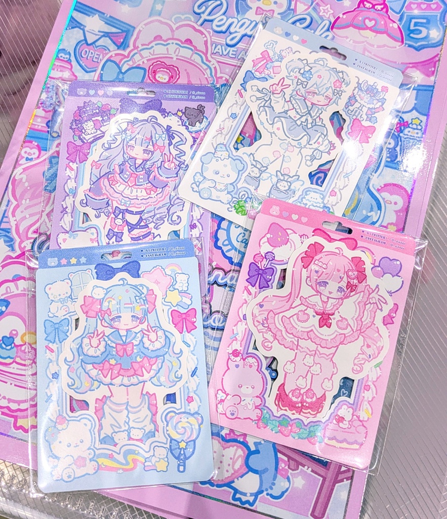 【シール】パッケージ風シール