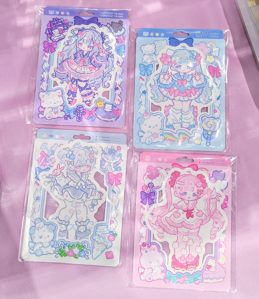 【シール】パッケージ風シール
