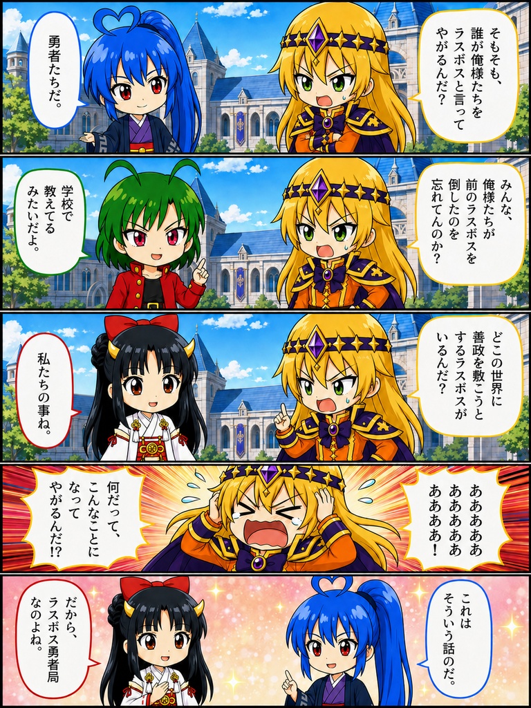 進めー!!ラスボス勇者局 第1巻