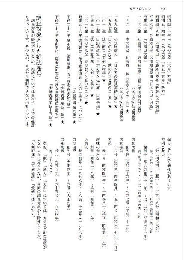 【終売】堀川派+長義考察本『水晶ノ粉ヲ以テ-国広研究の変遷から本丸の彼らを考える-』