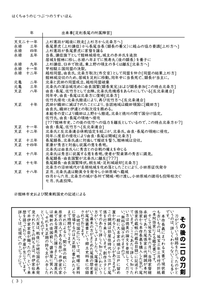 はくちゅうじつぶつのうすいほん