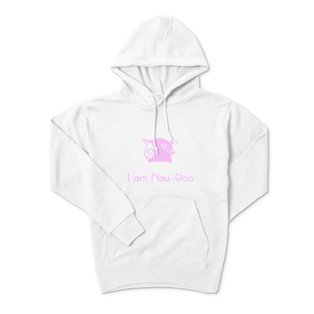 I am なうぶーパーカー（ホワイト）