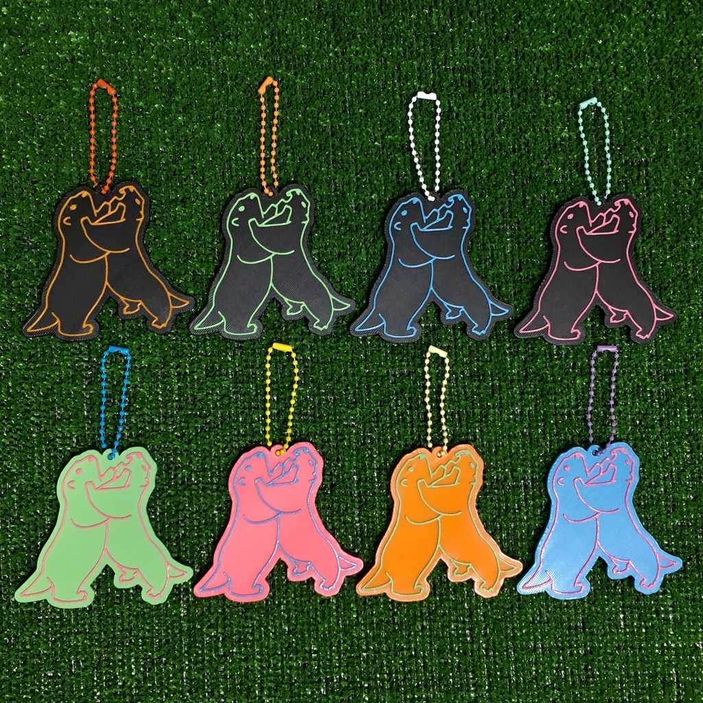 揉めてるマーモットキーホルダー