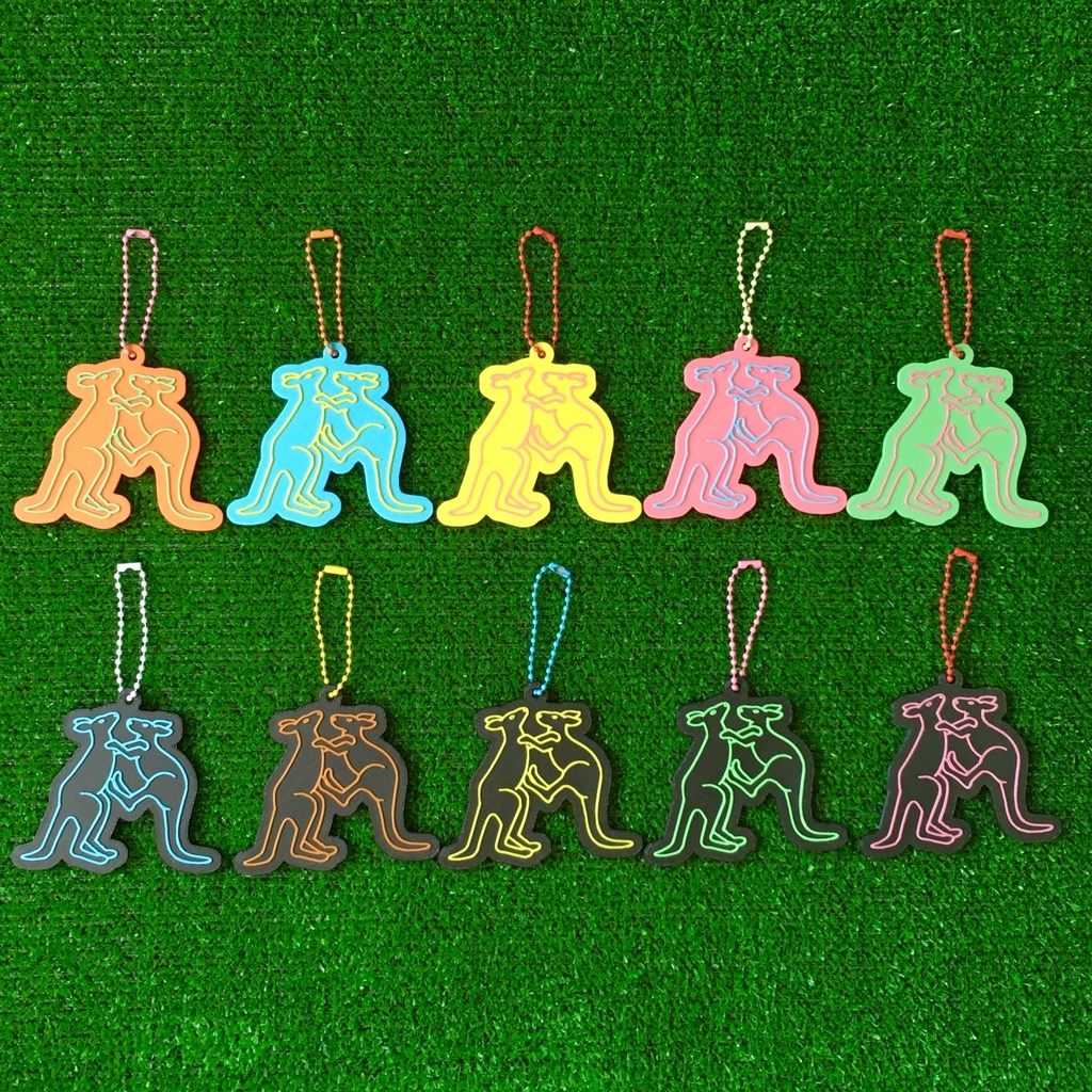 揉めてるカンガルーキーホルダー