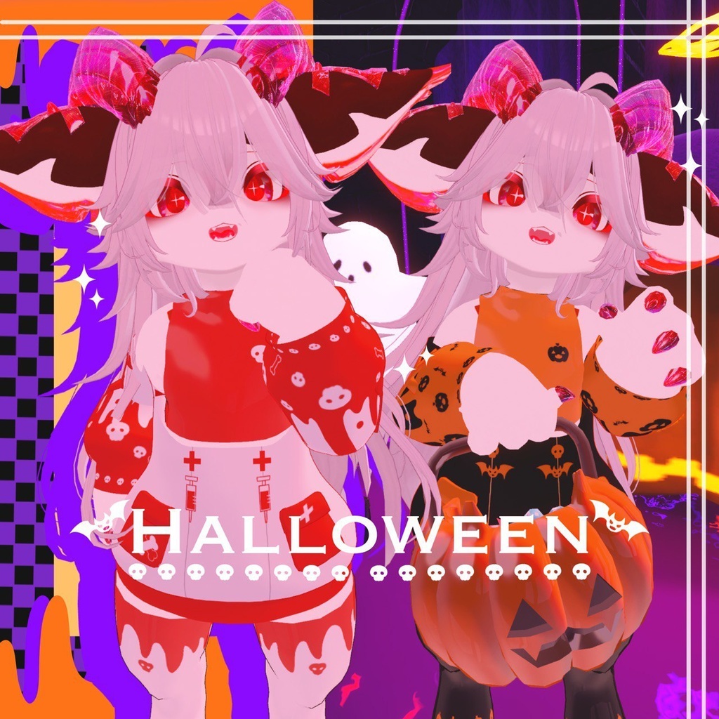 衣裝【フォシュニア】専用 【VRChat対応】🎃ハロウィン🎃