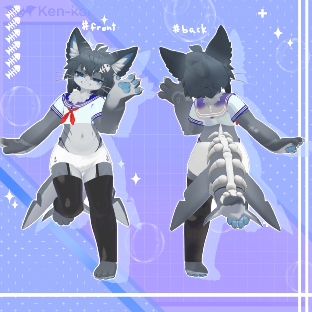 衣裝【Chalo】専用 【VRChat対応】