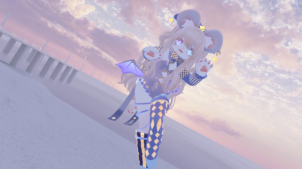 🎄✨🎁クリスマス 🎄✨🎁衣裝【Liebe リーベ】【灰島-haishima-】 【リナ-Lina-】【VRChat対応】ピエロの衣装 【クリスマス限定】