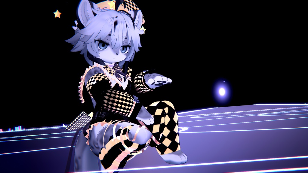 🎄✨🎁クリスマス 🎄✨🎁衣裝【Liebe リーベ】【灰島-haishima-】 【リナ-Lina-】【VRChat対応】ピエロの衣装 【クリスマス限定】