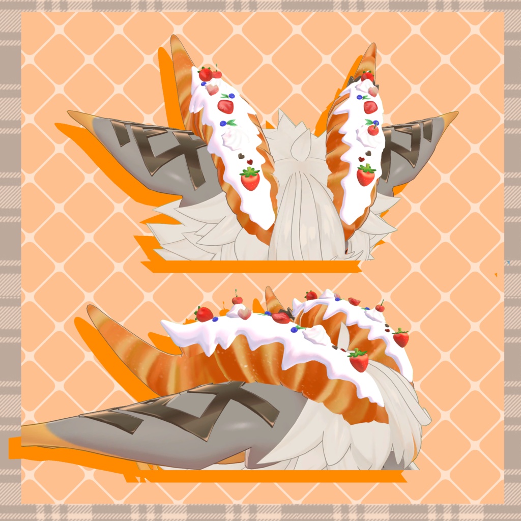 バタークリームデコレーション【フォシュニア】專用  【VRChat対応】