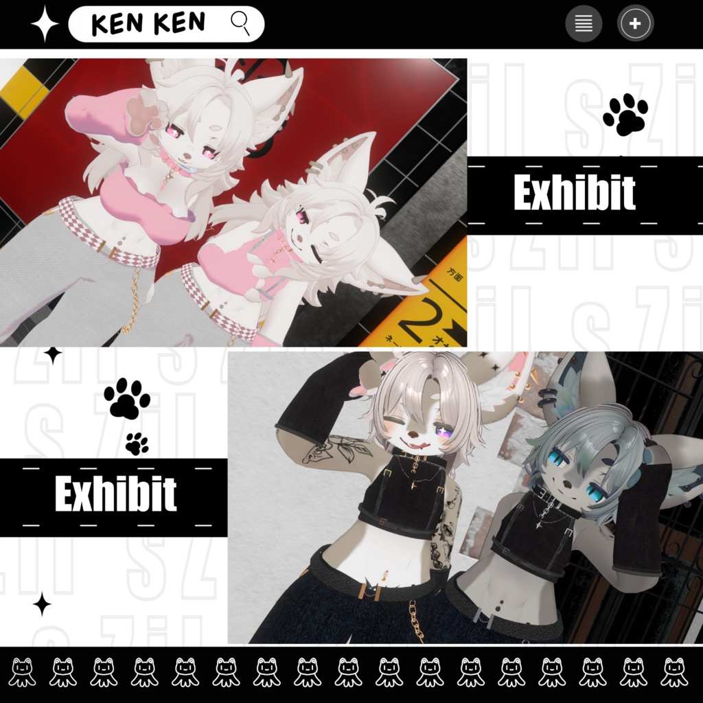 衣裝【Zil S -ジル S-】專用 【VRChat対応】