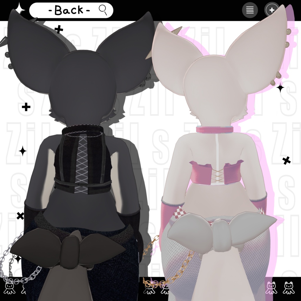 衣裝【Zil S -ジル S-】專用 【VRChat対応】