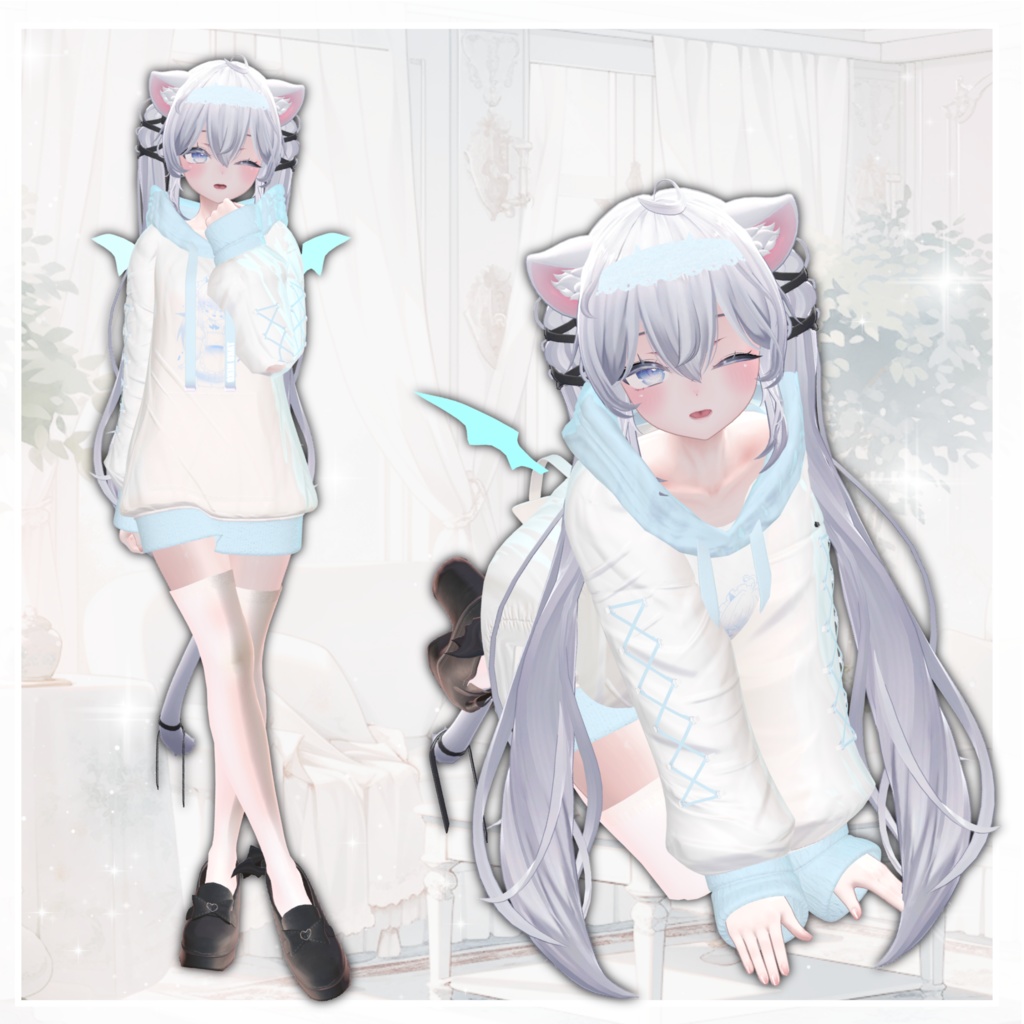 ✨セール中✨『小悪魔パーカー 』 12アバター対応