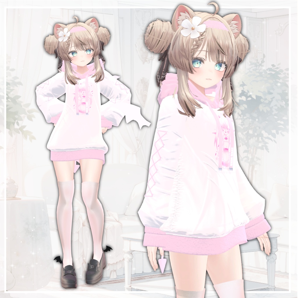 ✨セール中✨『小悪魔パーカー 』 12アバター対応