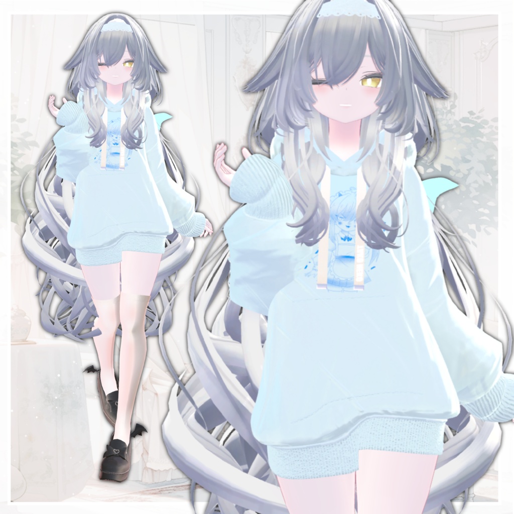 ✨セール中✨『小悪魔パーカー 』 12アバター対応