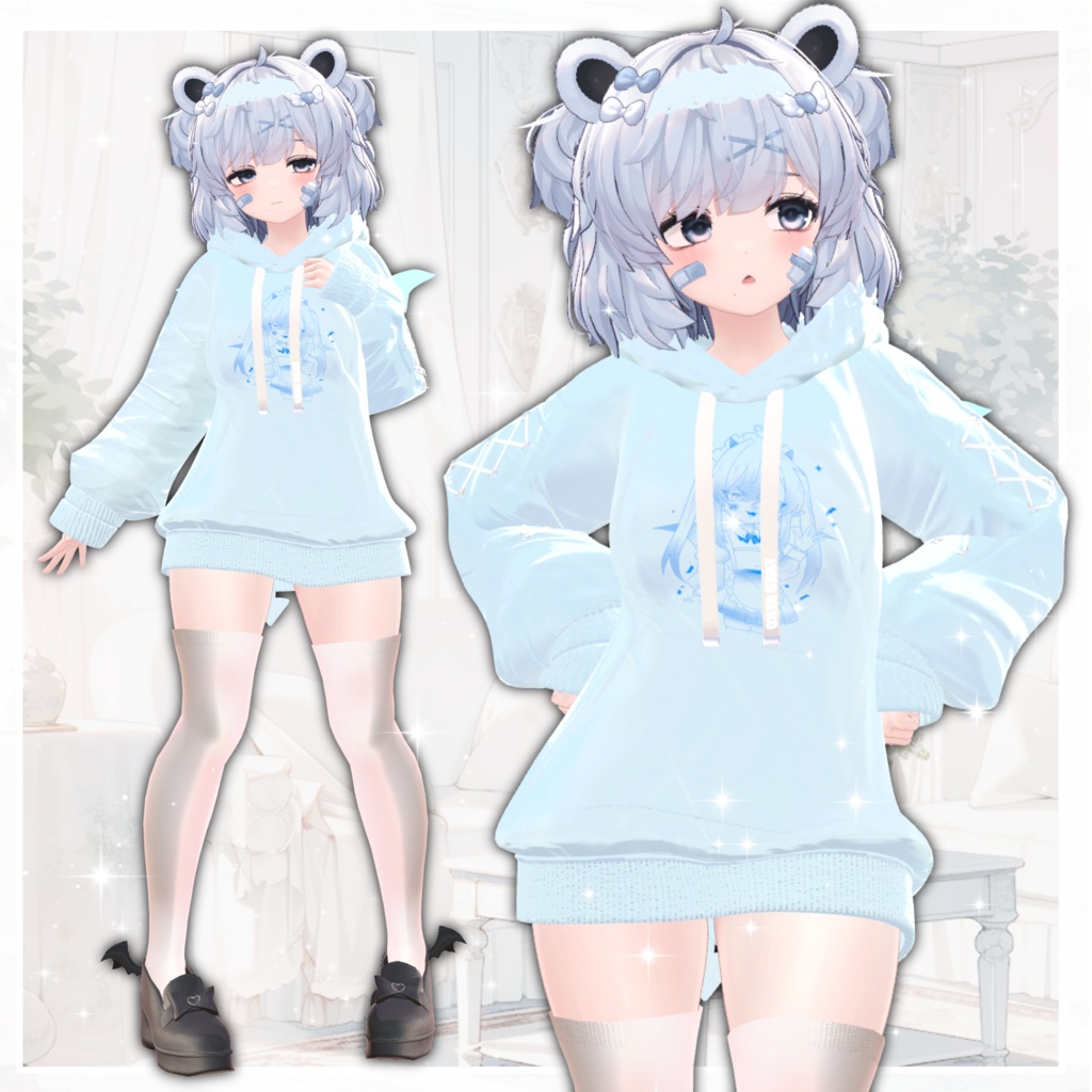 ✨セール中✨『小悪魔パーカー 』 13アバター対応