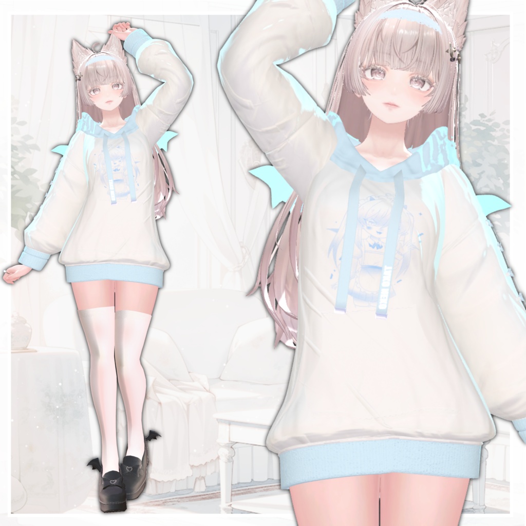 ✨セール中✨『小悪魔パーカー 』 12アバター対応