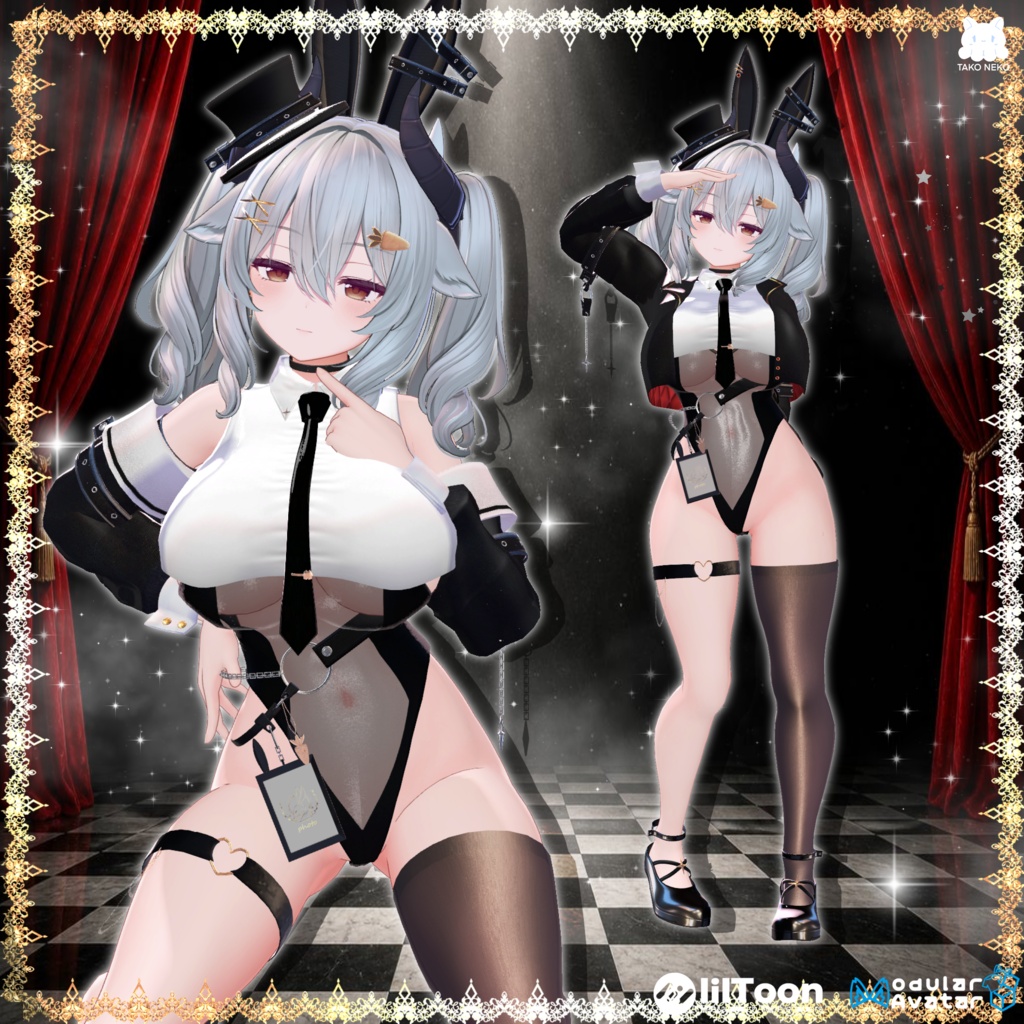 ♠️✨セール中🪄🐰『Kira usagihime綺羅兎姫 』🐰🪄 14アバター対応✨♠️