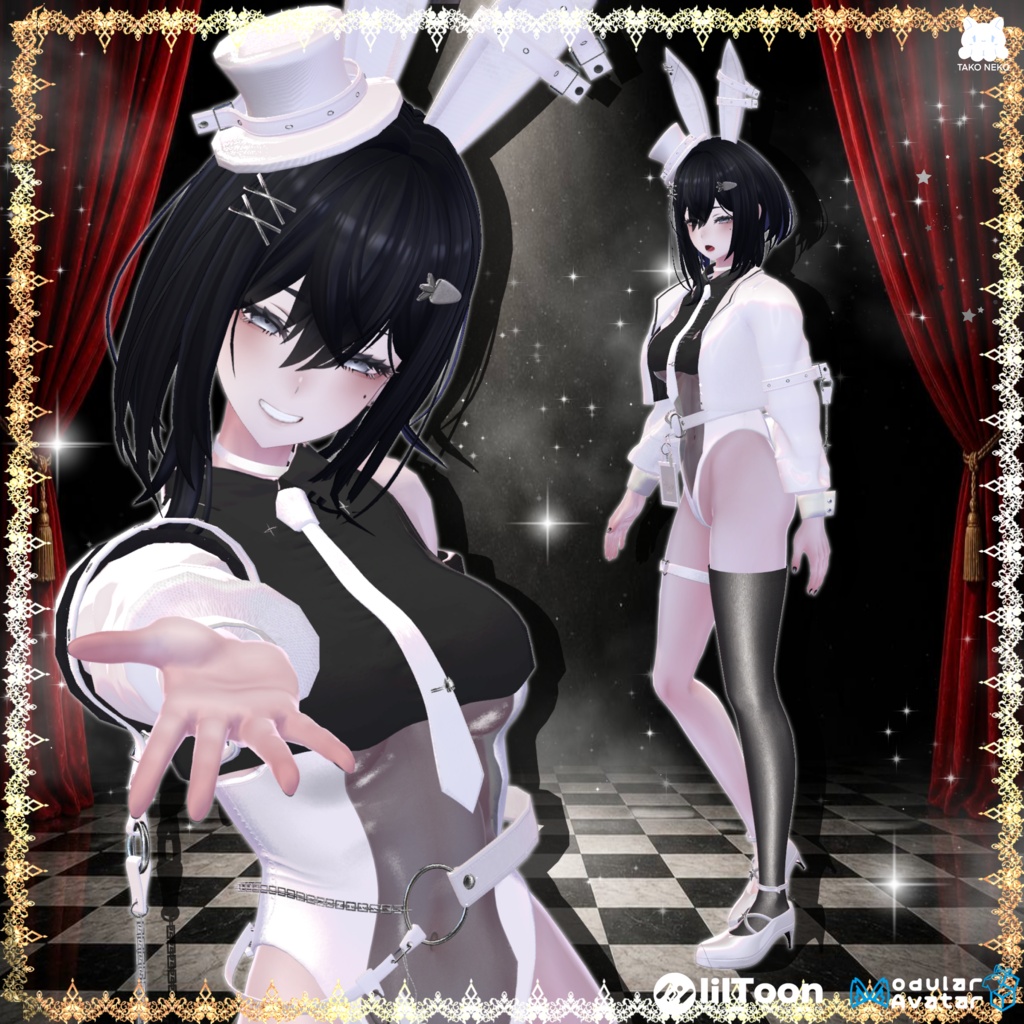 ♠️✨セール中🪄🐰『Kira usagihime綺羅兎姫 』🐰🪄 14アバター対応✨♠️
