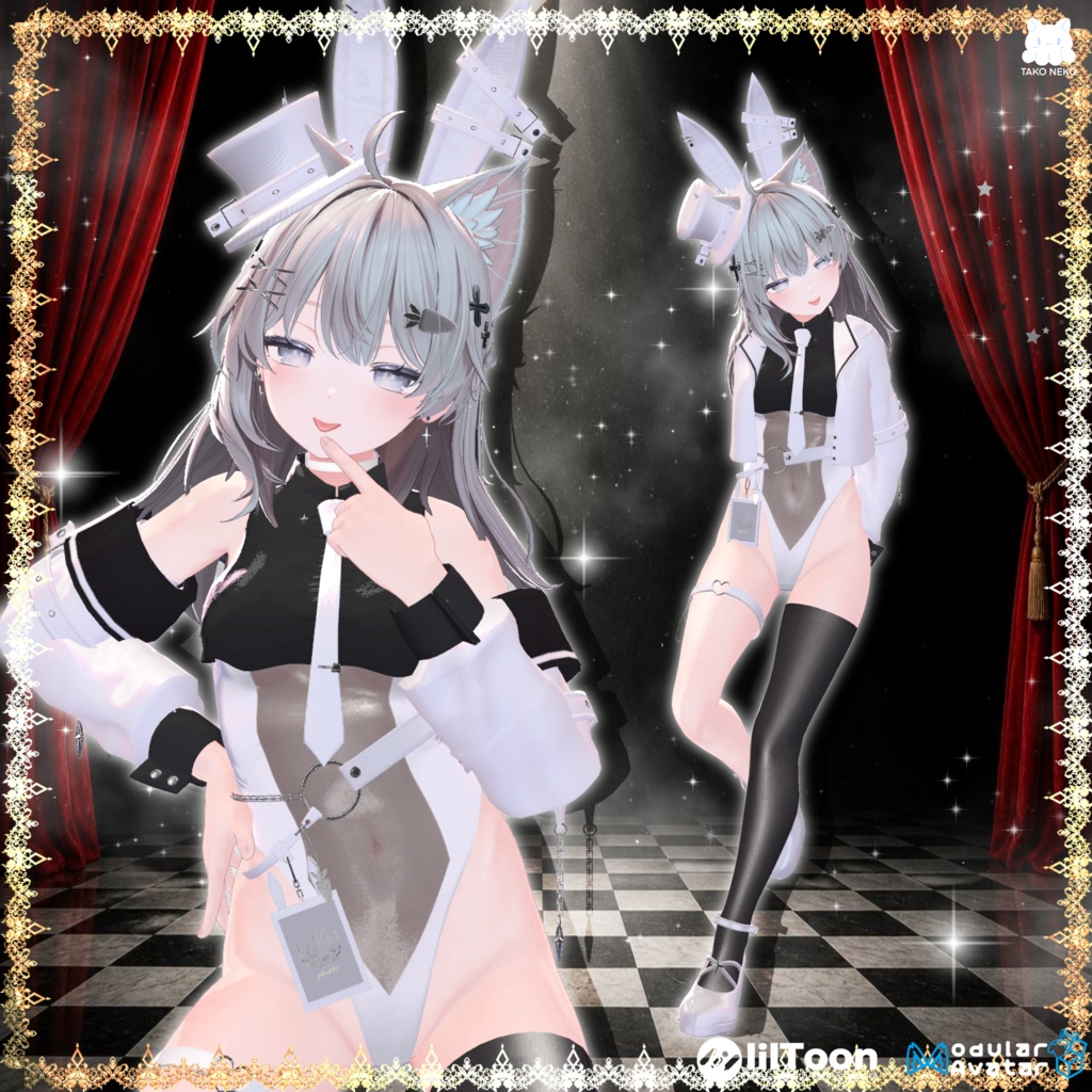 ♠️✨セール中🪄🐰『Kira usagihime綺羅兎姫 』🐰🪄 14アバター対応✨♠️