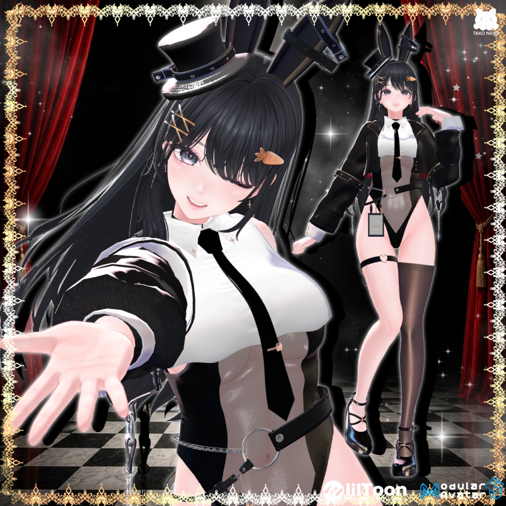 ♠️✨セール中🪄🐰『Kira usagihime綺羅兎姫 』🐰🪄 14アバター対応✨♠️