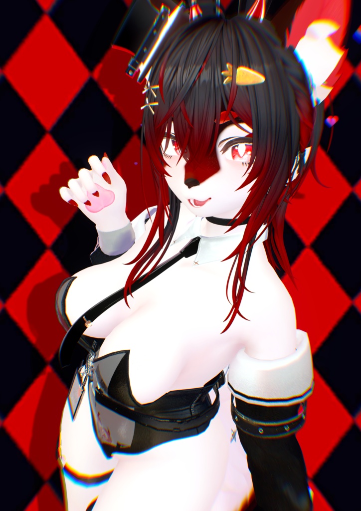 ♠️✨セール中🪄🐰『Kira usagihime綺羅兎姫 』🐰🪄 ケモノ12アバター対応✨♠️