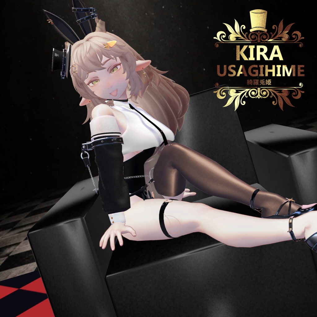 ♠️✨セール中🪄🐰『Kira usagihime綺羅兎姫 』🐰🪄 ケモノ12アバター対応✨♠️