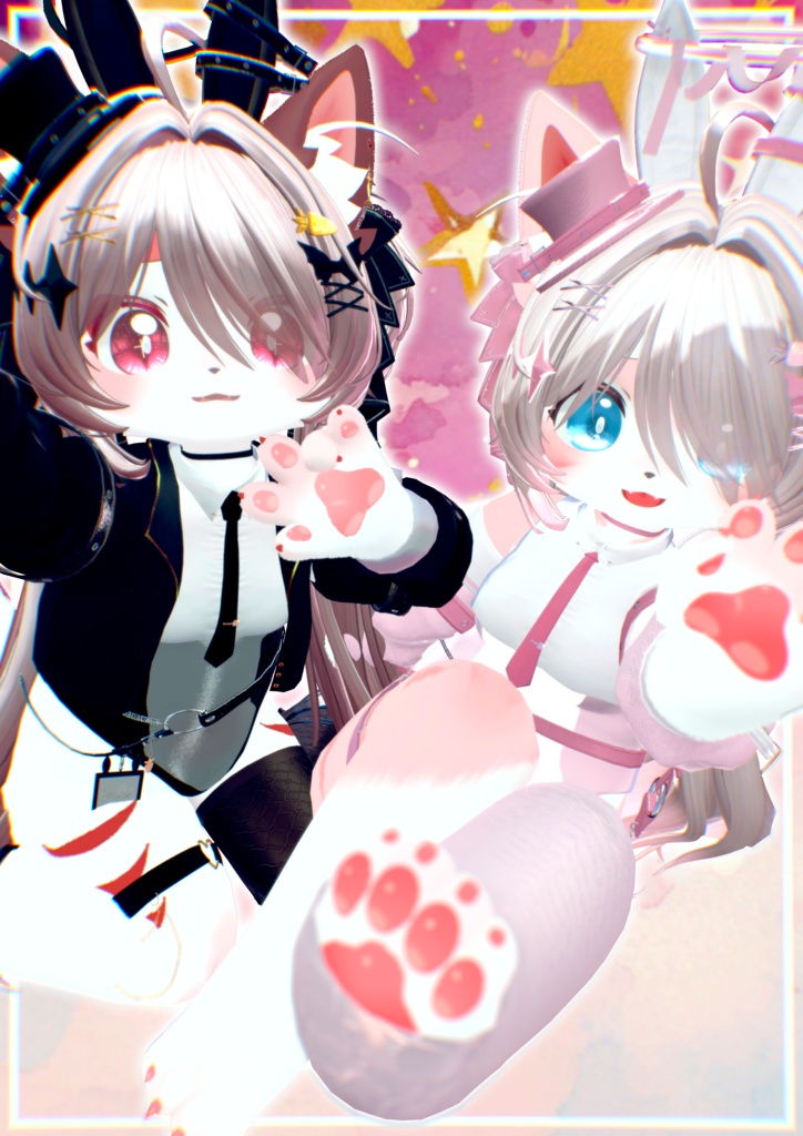 ♠️✨セール中🪄🐰『Kira usagihime綺羅兎姫 』🐰🪄 ケモノ12アバター対応✨♠️