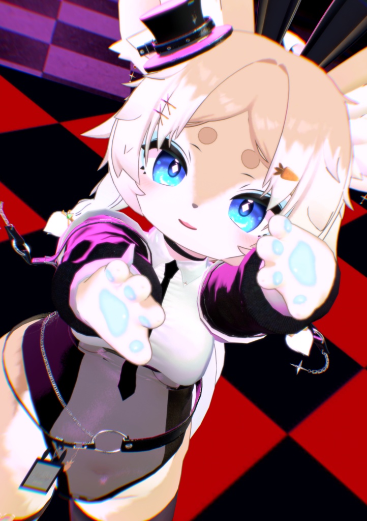 ♠️🪄🐰『Kira usagihime綺羅兎姫 』🐰🪄 ケモノ12アバター対応✨♠️