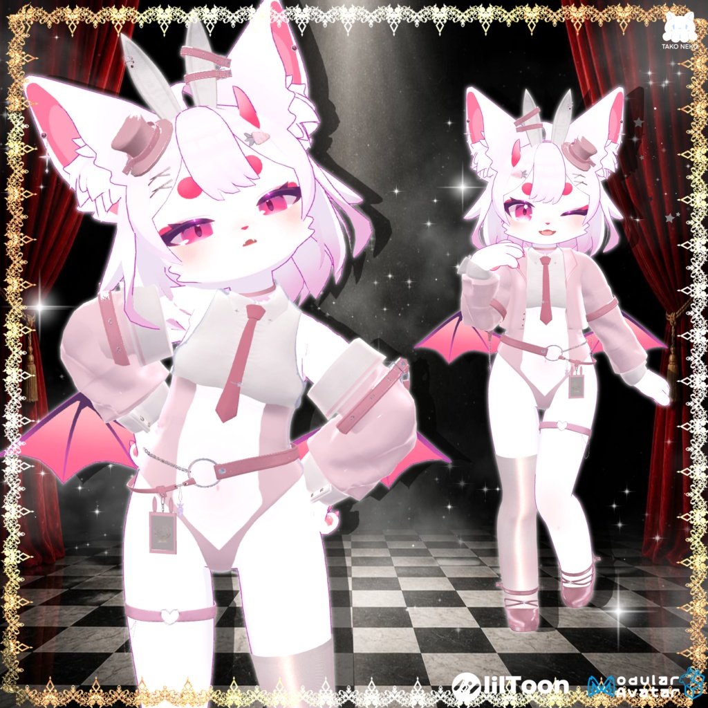 ♠️✨セール中🪄🐰『Kira usagihime綺羅兎姫 』🐰🪄 ケモノ12アバター対応✨♠️