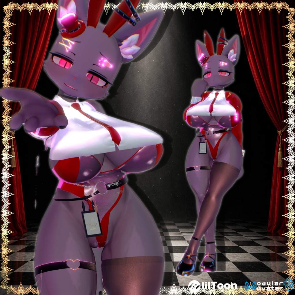 ♠️✨セール中🪄🐰『Kira usagihime綺羅兎姫 』🐰🪄 ケモノ12アバター対応✨♠️