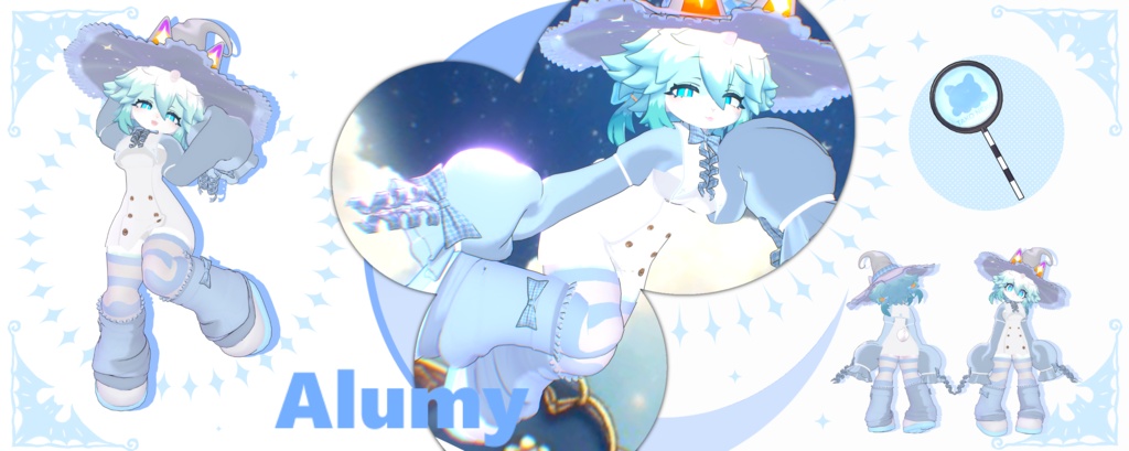 ✨セール中✨ハロウィン 🎃『kuroneko majo 』ケモノ6アバター対応🎃🍭🍫✨🍬
